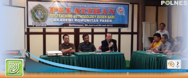 POLNES GELAR TOT TEACHING METODOLOGY DOSEN BARU AK BONTANG DAN AK PASER