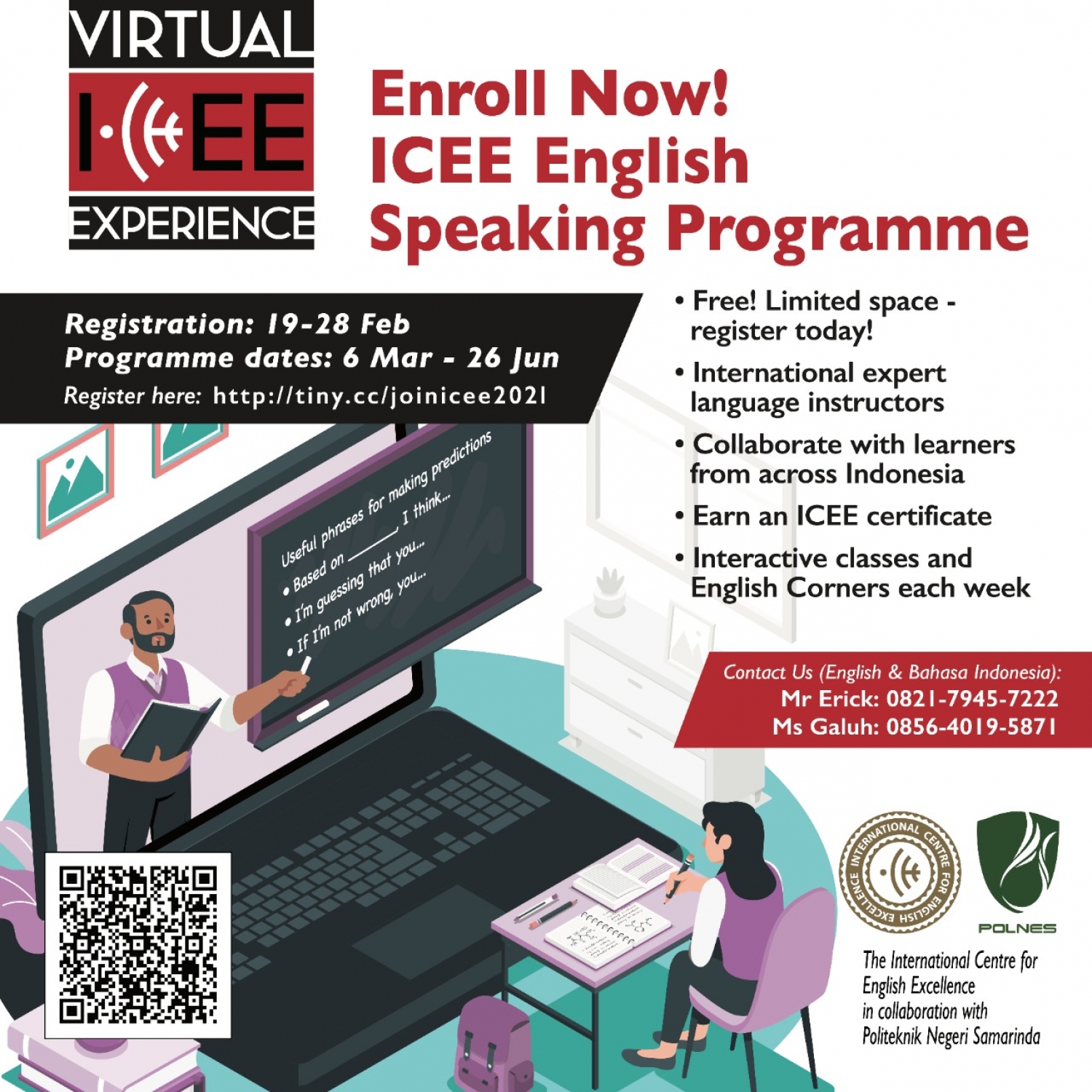 ICEE ENGLISH SPEAKING PROGRAMME 2021