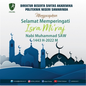 Memperingati Isra Mi&rsquo;raj Nabi Muhammad SAW  1443 H-2022 M
