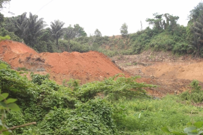 Pemerataan Tanah untuk Pembangunan Gedung Maritim