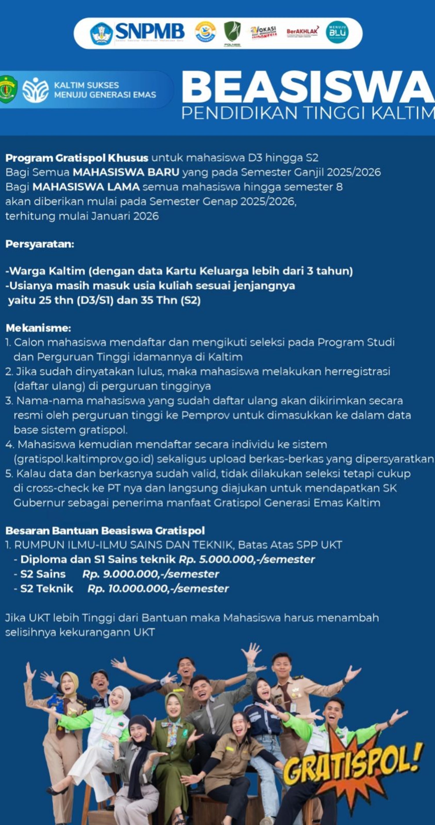 Wujudkan Masa Depan Cerah Tanpa Beban Biaya Bersama Gratispol!