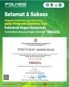 Selamat atas diraihnya Akreditasi Unggul oleh Politeknik Negeri Samarinda! Prestasi ini adalah bukti nyata komitmen Polnes dalam menghadirkan pendidikan vokasi terbaik untuk masa depan generasi muda.