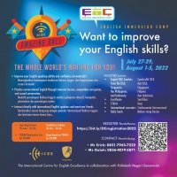 English Immersion Camp Want to improve your English skills?