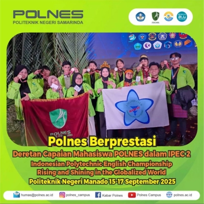 Bangga! Deretan Mahasiswa Berprestasi Polnes dalam IPEC 2 Indonesian Polytechnic English Championship di Politeknik Negeri Manado